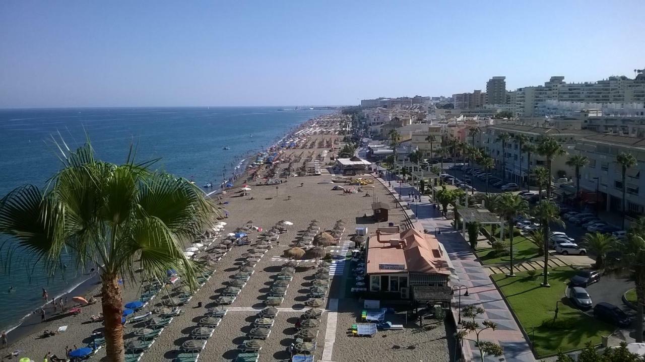 Sea Front Studio With Spacious Balcony Santa Clara Torremolinos Exteriér fotografie