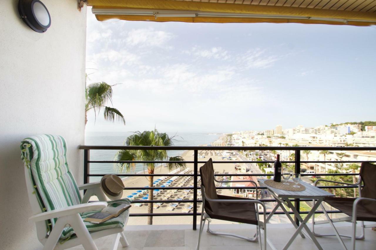 Sea Front Studio With Spacious Balcony Santa Clara Torremolinos Exteriér fotografie