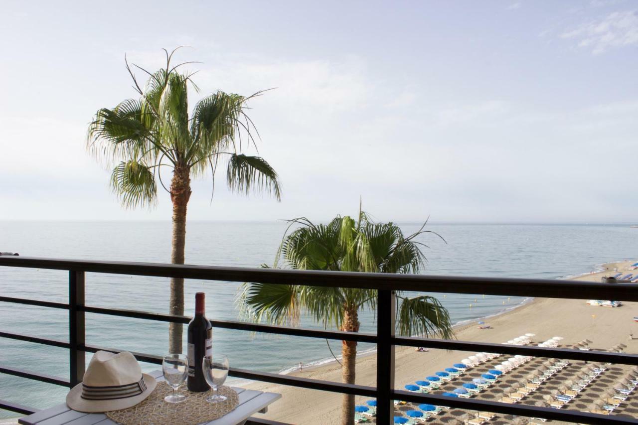 Sea Front Studio With Spacious Balcony Santa Clara Torremolinos Exteriér fotografie